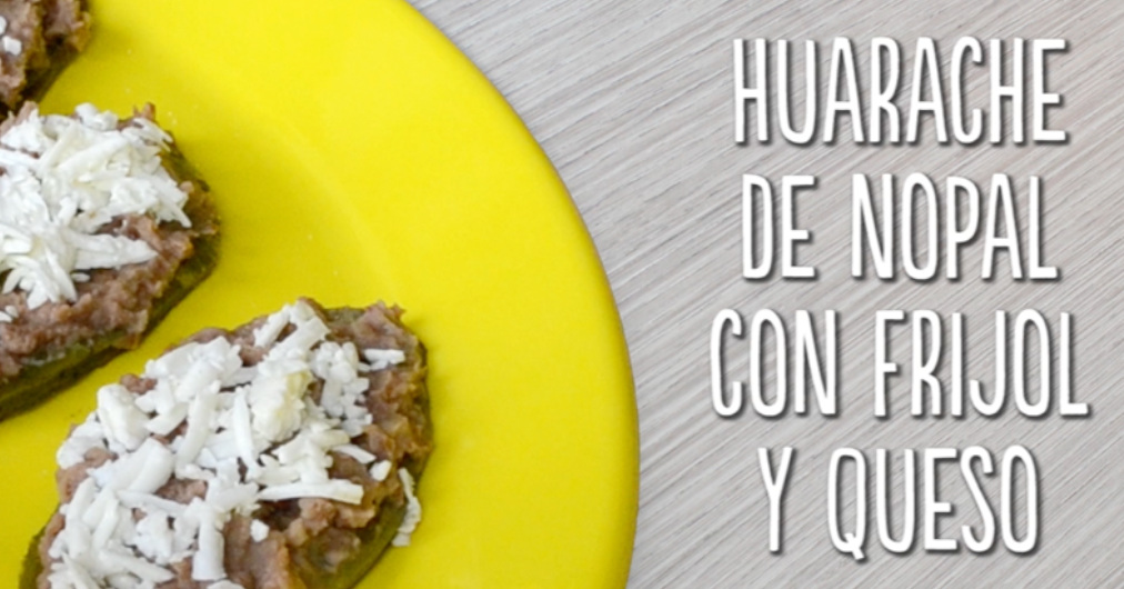 Imagen de post lonchicuates - Huaraches de Nopal con Frijoles y Queso...